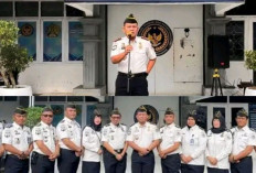 Seragam Baru, Semangat Baru: Kalapas Empat Lawang Pimpin Apel Perdana Tahun 2026