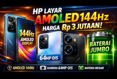 HP Layar AMOLED 144Hz Harga Rp3 Jutaan, Spesifikasi Makin Mendekati Flagship