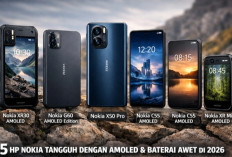 5 HP Nokia Tangguh dengan Baterai Awet dan Layar AMOLED di 2026, Desain Keren Siap Dipakai Bertahun-tahun