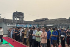 Kemarau Belum Berakhir, Lapas Empat Lawang Gelar Salat Istisqa Bersama Warga Binaan
