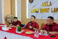 Kalapas Empat Lawang Pimpin Rapat Penguatan Tugas dan Fungsi Pengamanan