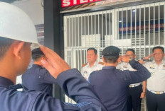 Kalapas Reza Yudhistira Pimpin Serah Terima Regu Pengamanan, Tekankan Disiplin dan Kewaspadaan