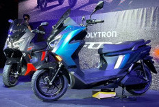 Polytron Fox 500 Resmi Mengaspal, Motor Listrik Maxi 5.000 Watt dengan Top Speed 130 Km/Jam