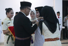 27 Paskibraka Empat Lawang 2026 Resmi Dikukuhkan, Siap Kibarkan Merah Putih di HUT RI ke-81