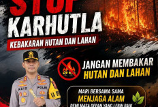 Stop Karhutla, Jaga Alam! Kapolres Empat Lawang Ajak Masyarakat Cegah Kebakaran Hutan dan Lahan