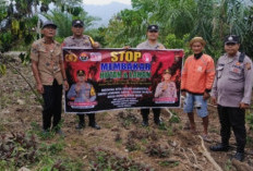Karhutla Jadi Perhatian, Polsek Talang Padang Edukasi Warga Lubuk Buntak