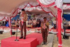 Wabup Arifai Tutup Kemah Bakti Pramuka Empat Lawang, 528 Peserta Ikuti Pengabdian dan Aksi Peduli Lingkungan