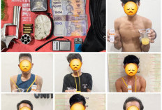 Tak Ada Ampun bagi Bandar Narkoba, Polres Empat Lawang Ringkus Dua Pengedar dan Lima Pengguna Sabu