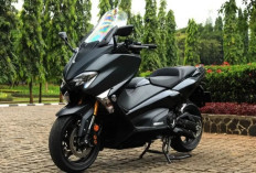 Yamaha TMAX 2026 Tembus Rp470 Jutaan, Skutik Gambot dengan Mesin 561,88 cc