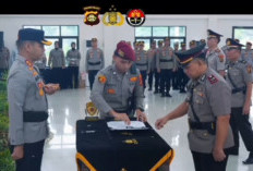 Kapolres Empat Lawang Pimpin Sertijab Sejumlah Pejabat, Perkuat Pelayanan Polri Presisi