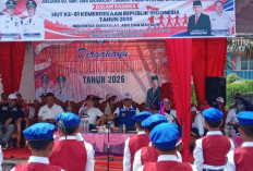 Semarak HUT ke-81 RI, Gerak Jalan Indah Pelajar Empat Lawang Banjir Kreativitas Merah Putih