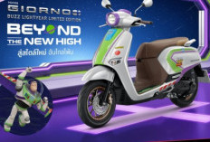 Honda Giorno+ 125 Edisi Buzz Lightyear Resmi Meluncur, Tampil Retro dengan Sentuhan Toy Story