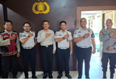 Perkuat Keamanan Lapas, Ka KPLP Empat Lawang Jalin Koordinasi dengan Polsek Tebing Tinggi
