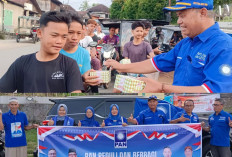 Ramadhan Penuh Kepedulian, Kader PAN Turun ke Jalan, 400 Paket Takjil Dibagikan untuk Warga 