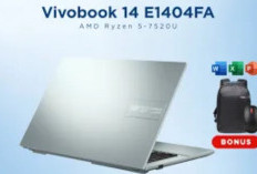 ASUS Vivobook Go 14, Laptop Tipis Murah dengan Performa Ngebut untuk Aktivitas Harian