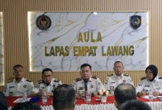 Perkuat Kinerja dan Disiplin Pegawai, Lapas Empat Lawang Gelar Rapat Internal Penguatan Tusi