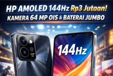 HP Layar AMOLED 144Hz Harga Rp3 Jutaan, Dibekali Kamera 64 MP OIS dan Baterai Jumbo
