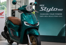 Honda Stylo 160 Tampil Makin Segar! Warna Baru Hijau Elegan Siap Pikat Pecinta Skutik Premium