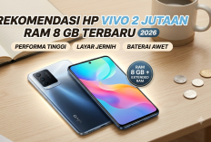 HP Vivo 2 Jutaan RAM 8 GB Terbaru 2026, Multitasking Lancar dan Baterai Awet