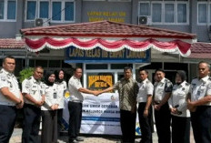 Lapas Empat Lawang Berdayakan Ekonomi, Salurkan Gerobak Usaha di Hari Bakti Pemasyarakatan ke-62