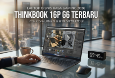 Lenovo ThinkBook 16p G6 Makin Bertenaga, Dibekali Intel Core Ultra 9 dan RTX 5070 12GB untuk Kreator 