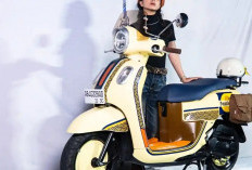 Inspiratif! Tiga Lady Biker Sulap Yamaha Fazzio Jadi Motor Bergaya Jepang dan Retro 90-an