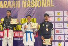 Karateka Muda Empat Lawang Sabet Juara 3 Nasional di Kejurnas Shindoka 2026