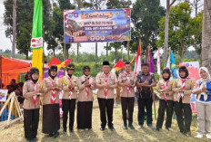 Saka Anti Narkoba BNNK Empat Lawang Ikuti Kemah HUT Pramuka, Kirim Dua Sangga
