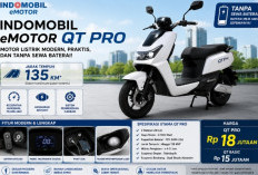 Tanpa Sewa Baterai, Indomobil eMotor QT Pro Tawarkan Jarak Tempuh Hingga 135 Km