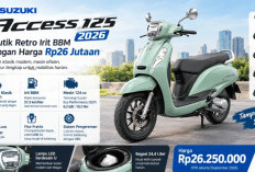 Suzuki Access 125 2026 Dibanderol Rp26 Jutaan, Konsumsi BBM Diklaim Tembus 57,3 Km/Liter