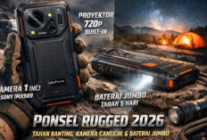 Ponsel Rugged 2026 Naik Daun, Desain Gahar, Kamera 1 Inci, dan Baterai Jumbo Jadi Andalan