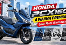 Honda PCX160 2027 Makin Elegan, 4 Warna Premium Jadi Sorotan, Ada Biru Matte dan Hitam Mutiara