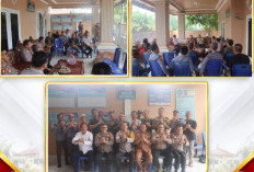 Kapolres Empat Lawang Turun Langsung ke Desa Lubuk Kelumpang, Ajak Warga Cegah Karhutla dan Narkoba