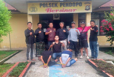 Dua Terduga Pelaku Curanmor di Pendopo Diamankan Polisi, Motor Dijual Rp4,6 Juta