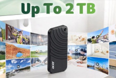 Acer PA100 Portable SSD Hadir dengan Kapasitas hingga 2 TB, Transfer File Makin Ngebut