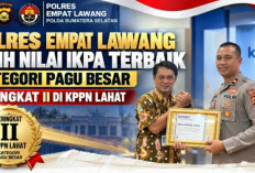 Polres Empat Lawang Raih Peringkat II IKPA Kategori Pagu Besar di KPPN Lahat