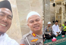Jelang Ramadhan, Satlantas Polres Lubuklinggau Safari Subuh Keliling Masjid, Pererat Polisi dan Umat