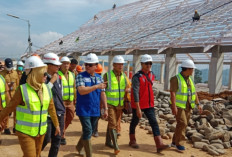 Bupati Joncik Tinjau Sekolah Rakyat Empat Lawang, Progres Pembangunan Capai 73 Persen
