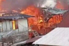 Pilu Tragedi di Lintang Kanan Empat Lawang: 5 Rumah Hangus, 10 Rusak Akibat Korsleting Listrik