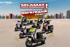 Desain Bertema Basket dan Sneaker Culture Juara Kompetisi Polytron FOX, Motor Listrik Jadi Simbol Gaya Anak 