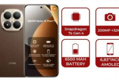 Redmi Note 15 Pro+ 5G Resmi di Indonesia: Baterai 6.500 mAh, Tahan Air IP69K, Kamera 200MP dan Fitur AI 