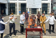 Kalapas Empat Lawang Hadiri Pemusnahan Barang Bukti Inkracht, Perkuat Sinergi Penegakan Hukum Berintegritas