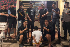 Sat Reskrim Polres Empat Lawang Berhasil Ringkus Pelaku Curanmor Honda Beat yang Terekam CCTV