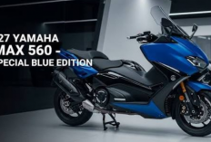 Yamaha TMAX 560 2027 Makin Gahar, Megascooter Premium Ini Siap Temani Touring hingga 300 Km
