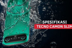 Tecno Camon Slim Resmi Meluncur, HP Ultra Tipis 6,39 mm dengan Layar AMOLED 144Hz dan Baterai 5.600 mAh