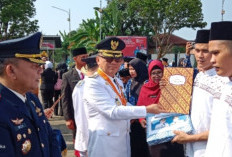 7 Orang Bebas, 228 Warga Binaan Lapas Kelas llB Empat Lawang Terima Remisi HUT RI Ke 81