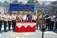 Lapas Empat Lawang Perangi Halinar, Razia Kamar Hunian dan Tes Urine Pegawai-Warga Binaan Digelar
