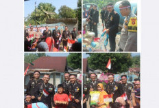 Kapolres Empat Lawang Salurkan Air Bersih dan Sembako untuk Warga Sungai Lidi