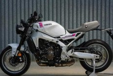 Yamaha XSR900 Tampil Makin Gahar dengan Warna Neon White, Usung Aura Balap Retro 90-an
