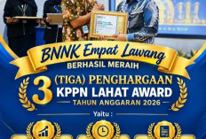 Tiga Penghargaan Sekaligus, BNNK Empat Lawang Buktikan Kinerja Keuangan Profesional